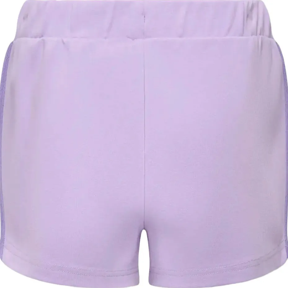 Only casual korte broek lila, foto 3