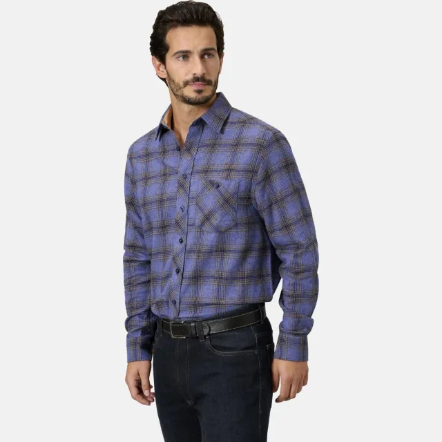 Babista regular fit overhemd Plus Size met print - blauw, foto 2