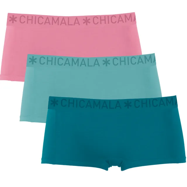 Muchachomalo Meisjes 3-pack Boxershorts veelkleurig