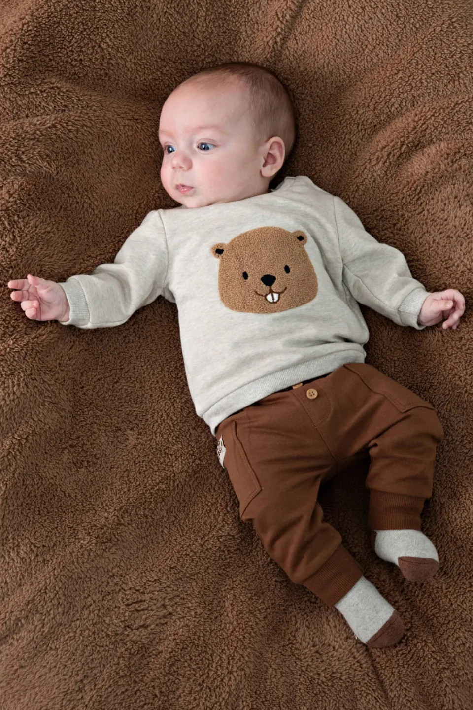 Feetje sweater met print - grijs, foto 8