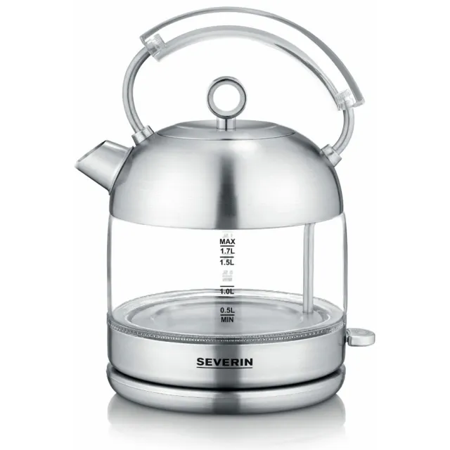 Severin WK3459 waterkoker RVS RVS-glas