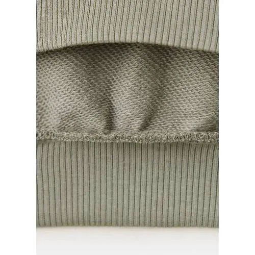 Mango Kids gebloemde sweater met borduursels - olijfgroen, foto 4
