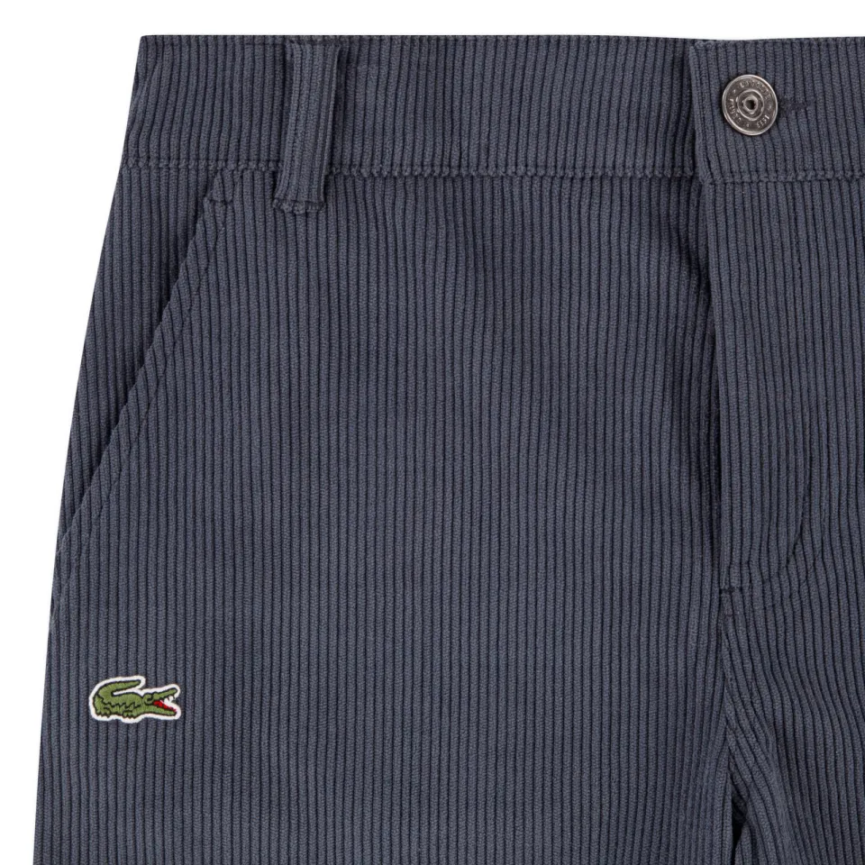 Lacoste casual broek antraciet, foto 7