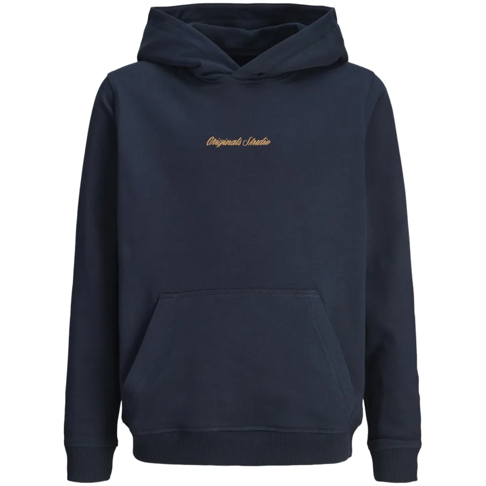 Jack & Jones JUNIOR hoodie donkerblauw nachtblauw, foto 2