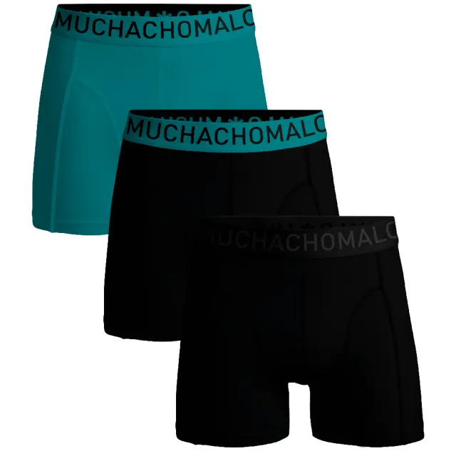 Muchachomalo Heren 3-pack Boxershorts Microfiber Veelkleurig