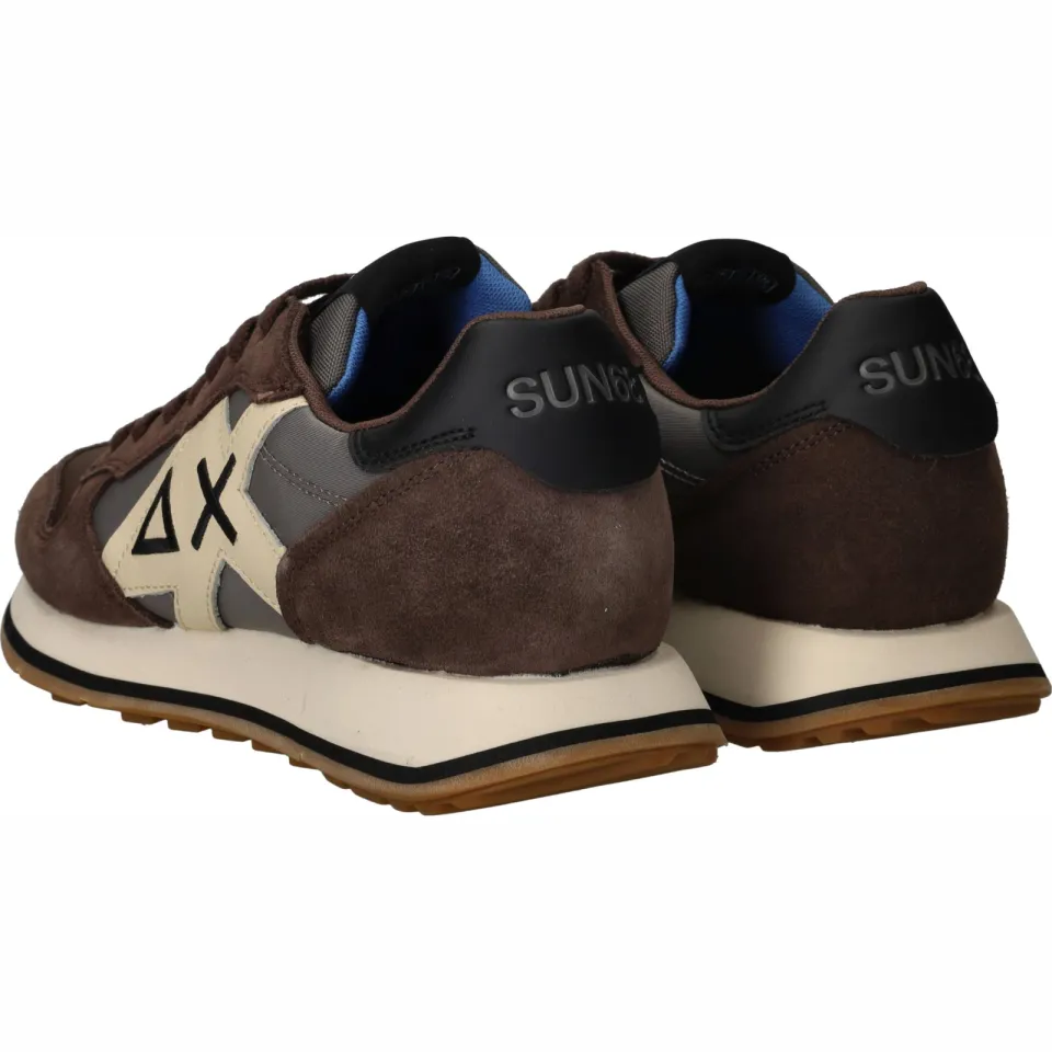 Sun68 Jaki 2.0 Bicolor sneaker bruin, foto 3