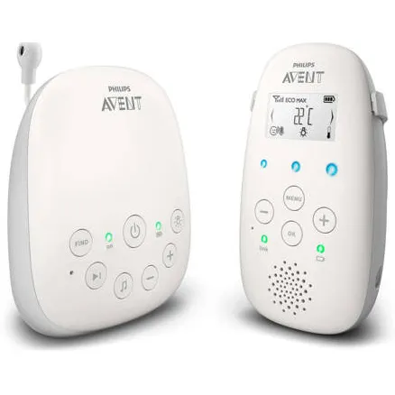 Philips AVENT SCD713/26 DECT audiobabyfoon wit, foto 2