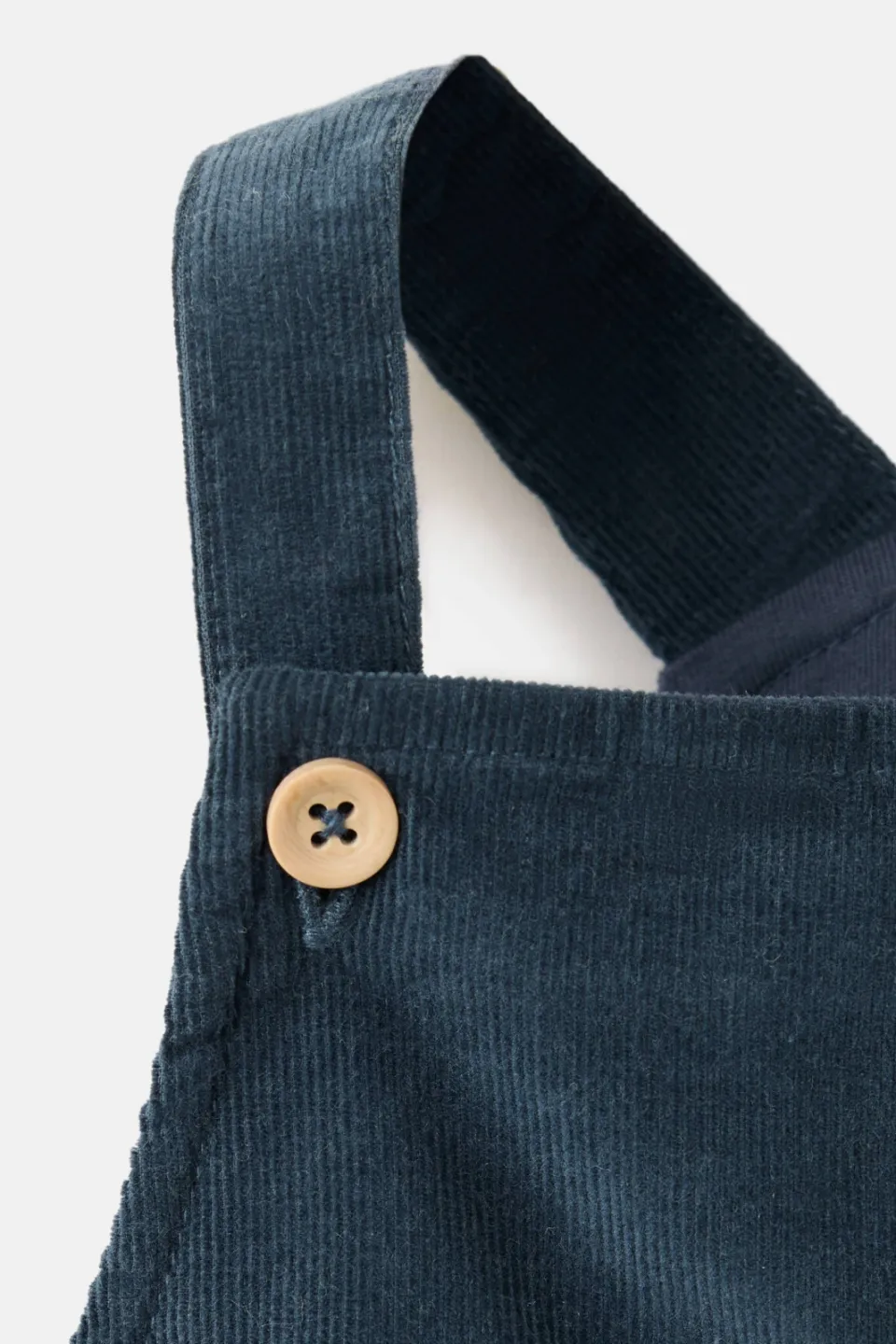 Mango Kids romper met corduroy details - marineblauw, foto 7