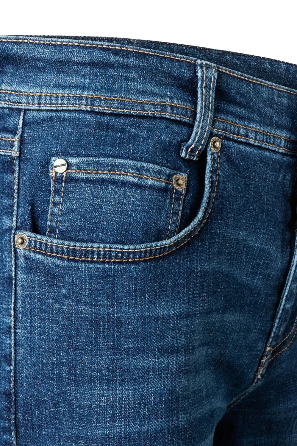 MAC Arne slim fit jeans donkerblauw h690 dark blue authentic 3d, foto 6