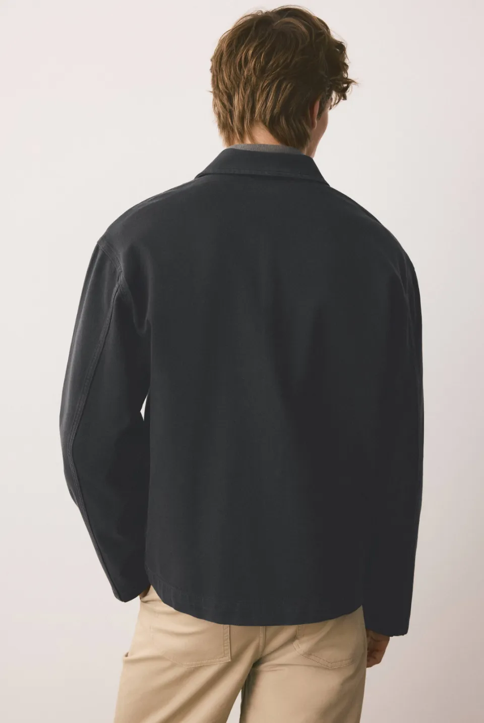 Mango TEEN spijkerjas antraciet, foto 5