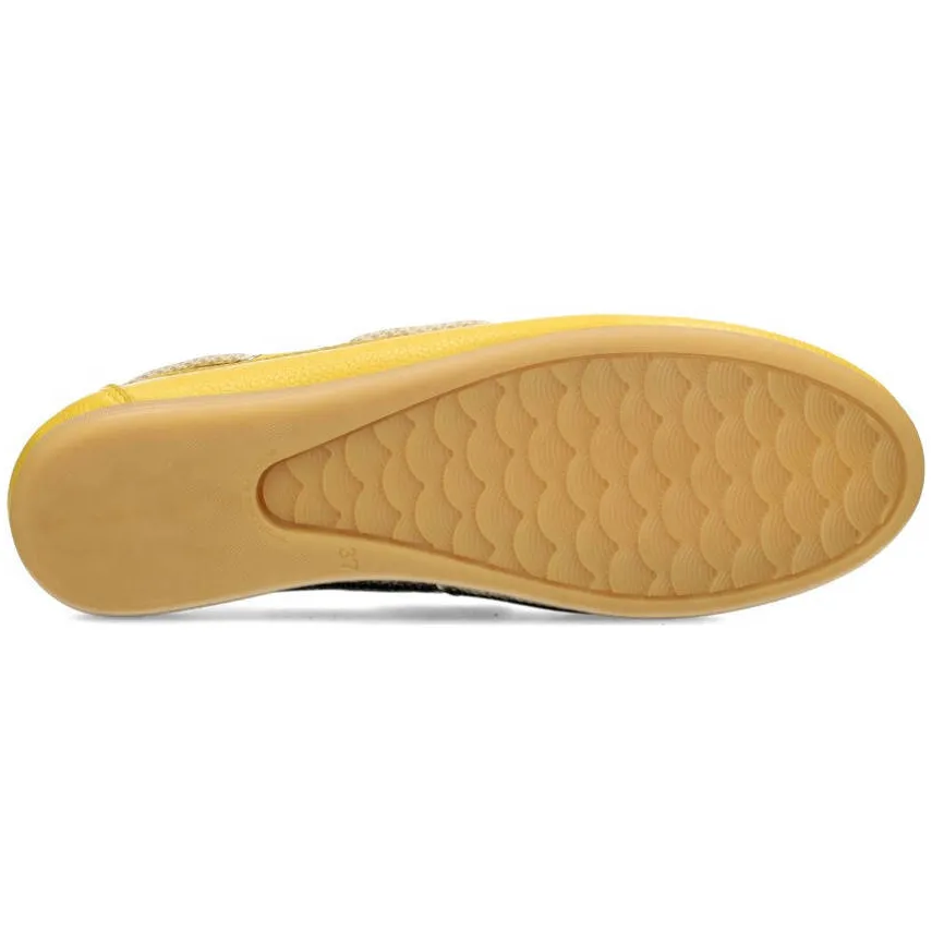 Poelman Callie leren bootschoenen - geel, foto 5