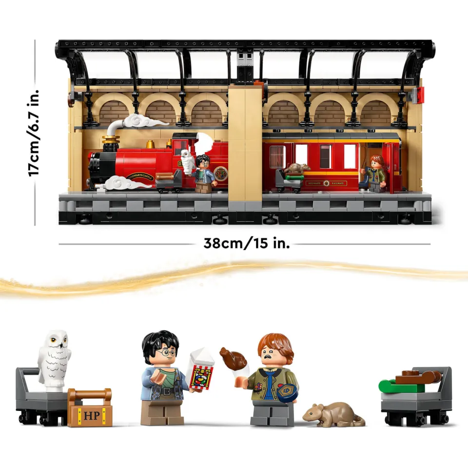 Lego Harry Potter Boekensteun: De Zweinstein™ Express 76450, foto 3