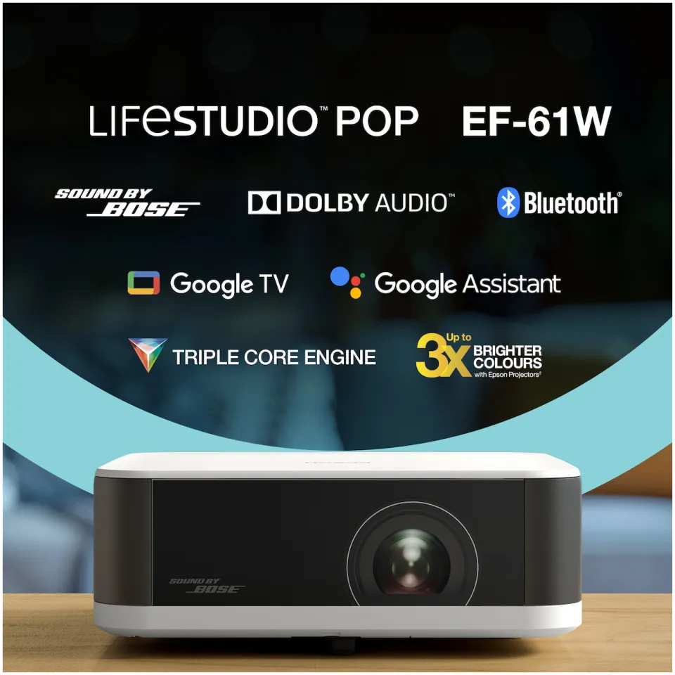 Epson EF-61W draagbare smart projector wit, foto 2