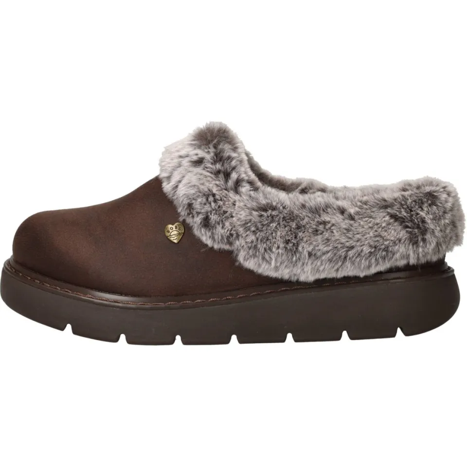Skechers Bobs Keepsakes Lite Pantoffels Dames Bruin, foto 5