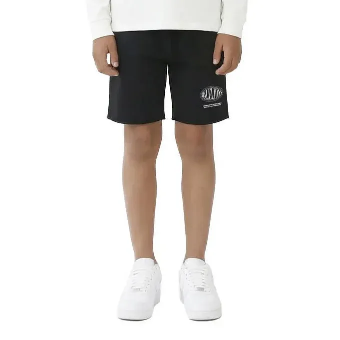 Malelions Damaged Hem Shorts zwart