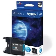 Brother LC-1280XL inktcartridge cyaan, foto 2