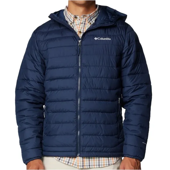 Columbia Powder Lite II Hooded Jacket - Synthetisch jack, blauw