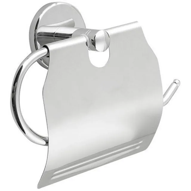 Sapho Toiletrolhouder Sapho Samba 16.8x14.2 cm met Klep Chroom