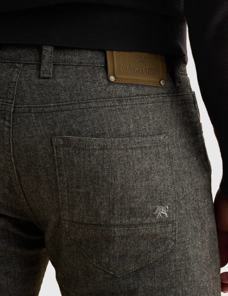 Vanguard V40 straight leg broek grijs, foto 5