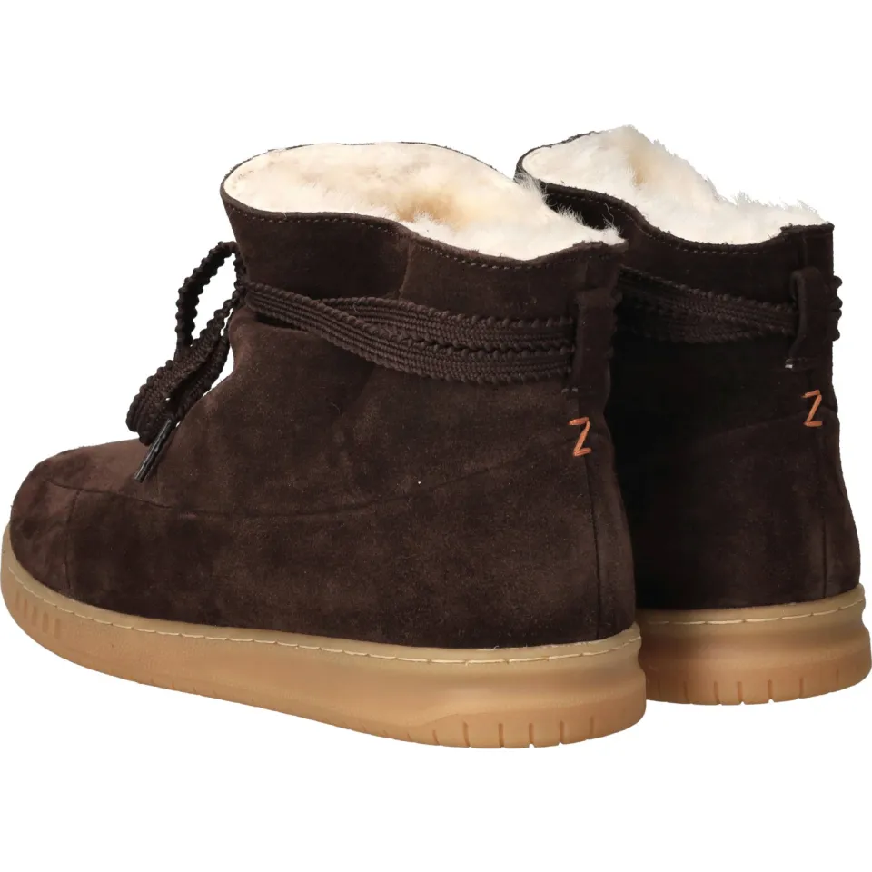 Hub Queen 2.0 S40 suède enkelboots - donkerbruin, foto 5