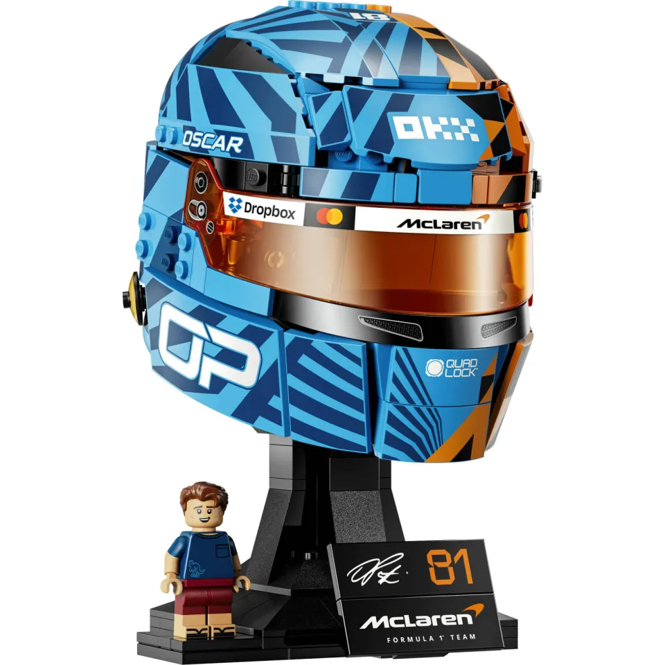 Lego Editions Formula 1 McLaren Mastercard F1 Team Helm van Oscar Piastri Bouwpakket 43017, foto 4