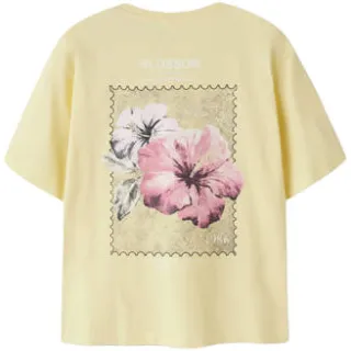 NAME IT KIDS t-shirt lichtgeel, foto 2