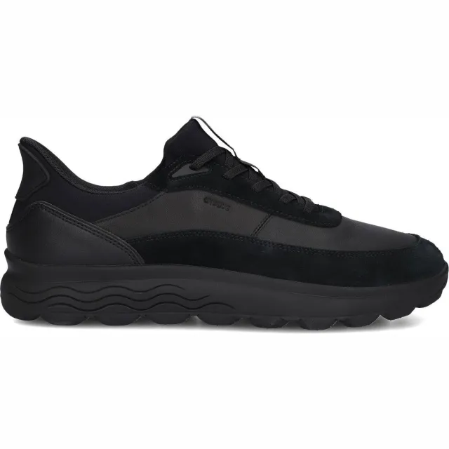 Geox U Spherica Plus lage sneakers zwart