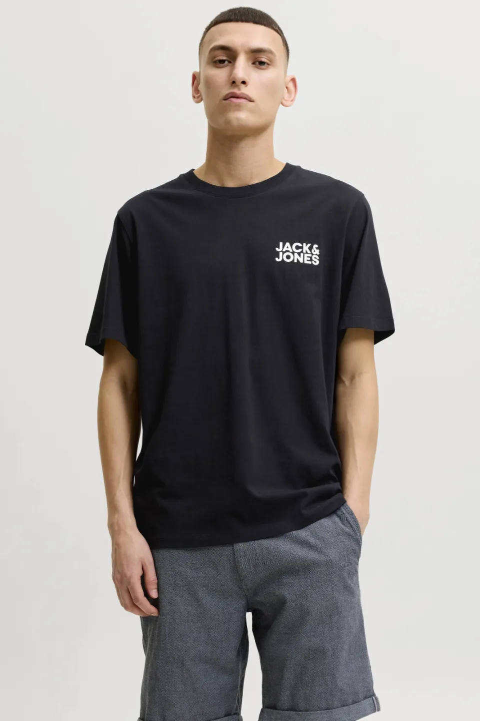 Jack & Jones JJECORP t-shirt zwart, foto 4