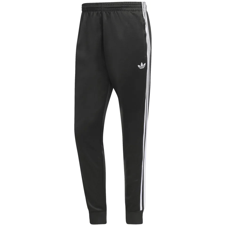 Adidas SST slim fit joggingbroek zwart, foto 2