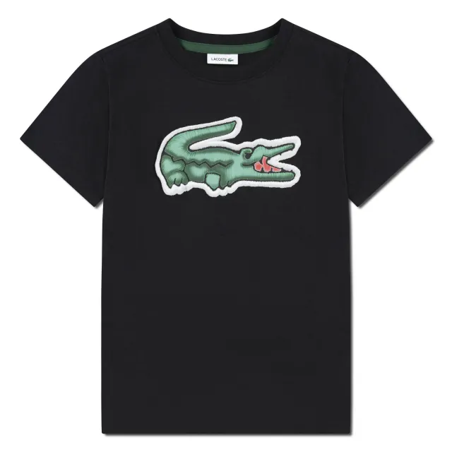 Lacoste t-shirt zwart logo