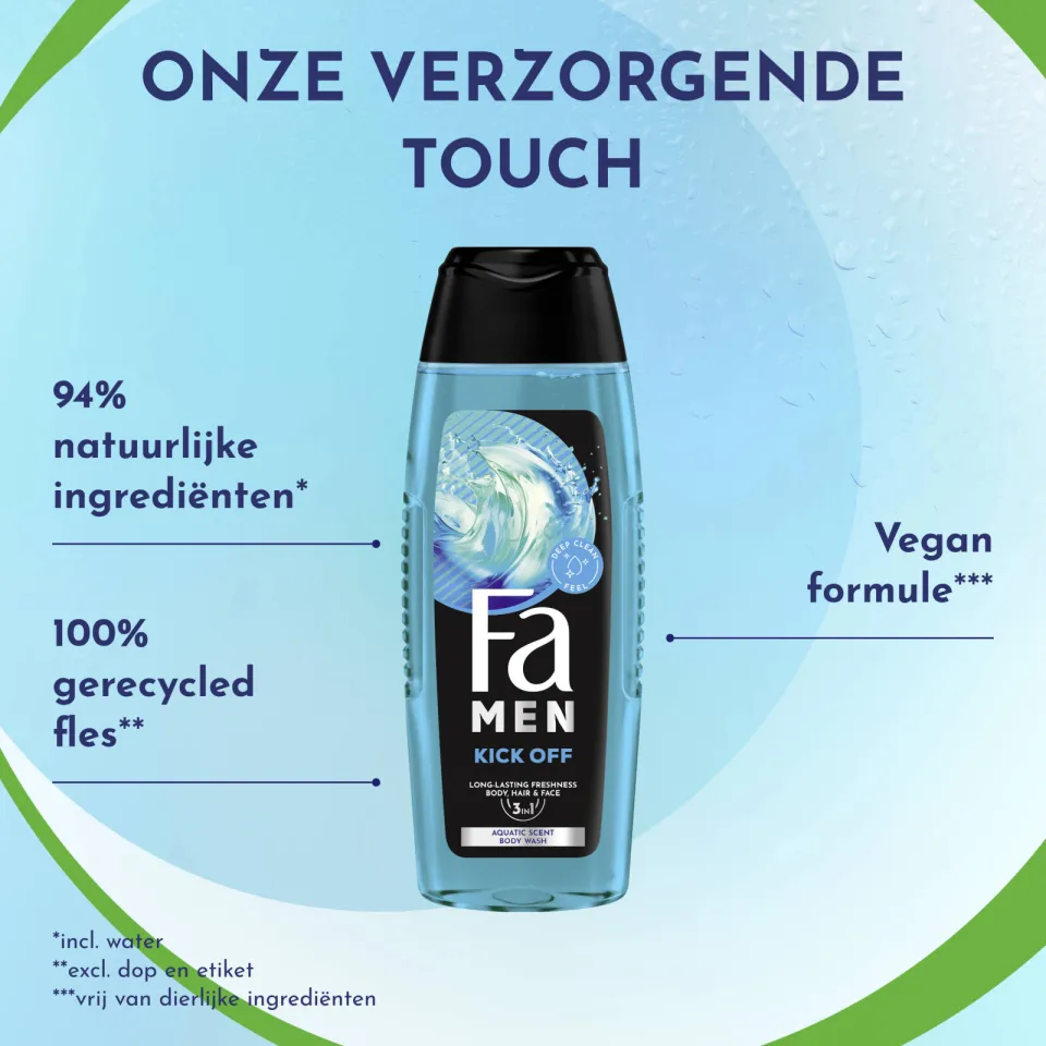 Fa Men Perfect Wave douchegel watermunt, foto 3