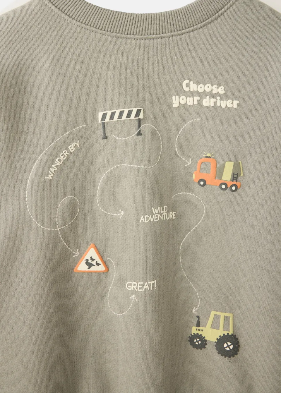 Mango Kids sweater met backprint - groen, foto 5