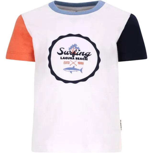 B.Nosy T-shirt wit meerkleurig, foto 2