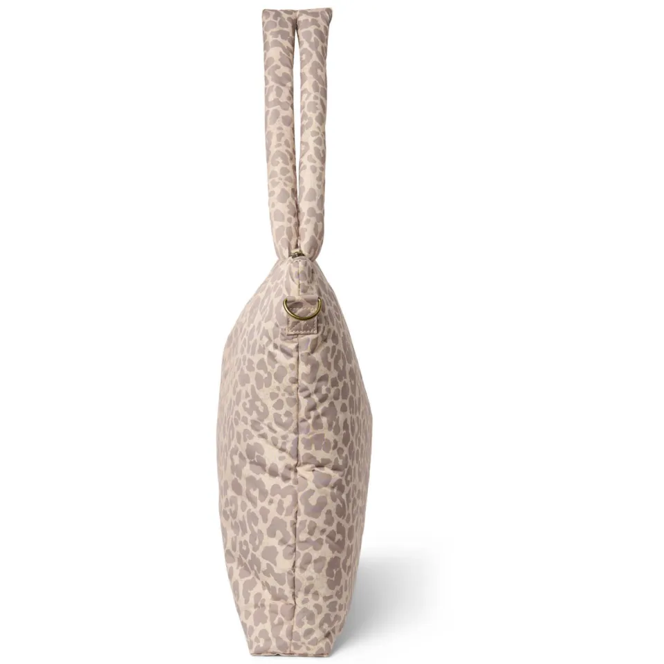 Studio Noos Leopard Puffy Diaper Bag luiertas beige, foto 5