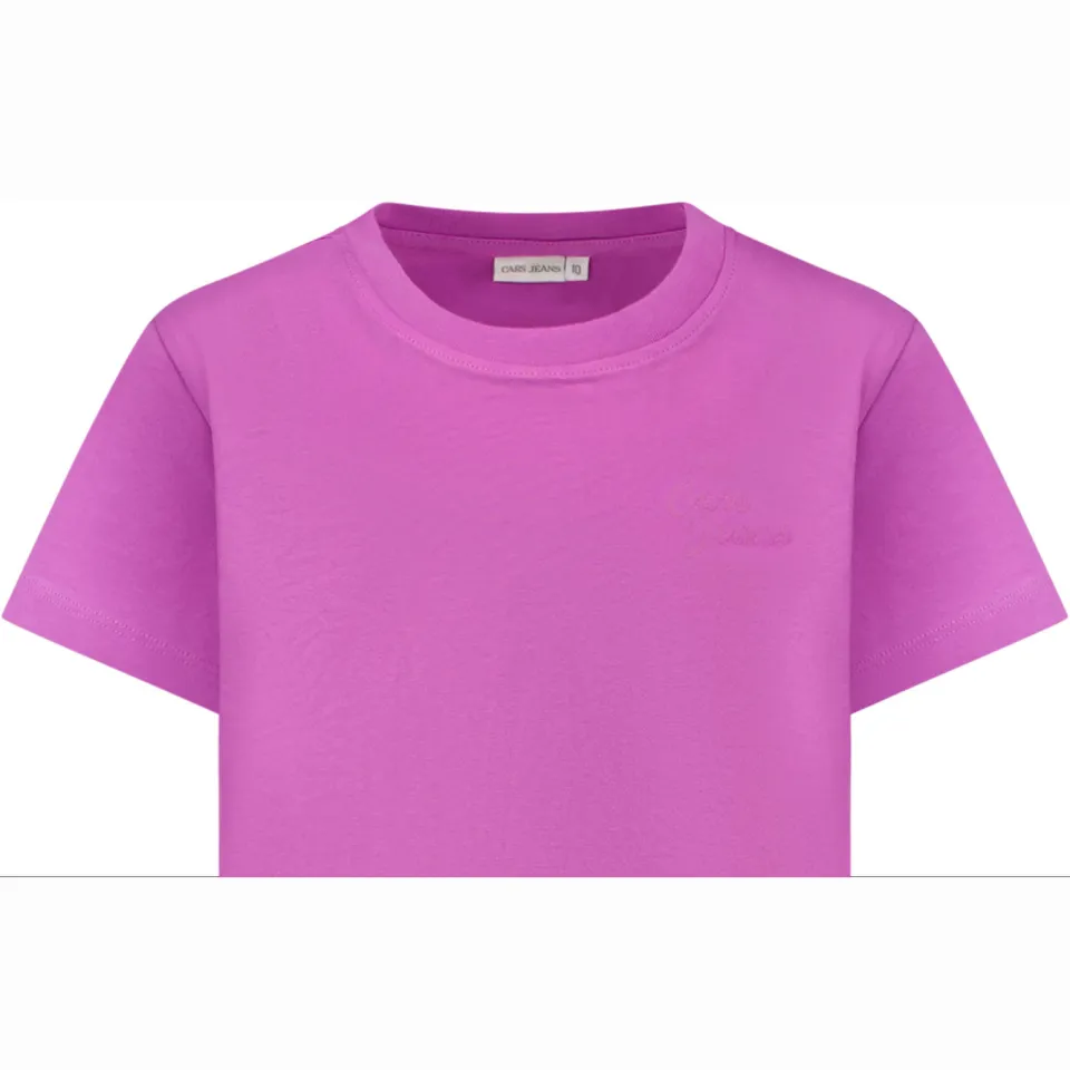 Cars T-shirt met backprint paars, foto 3