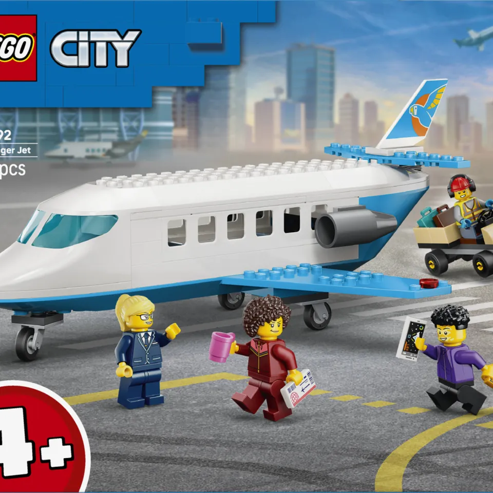 Lego City Passagierstoestel 60492, foto 2