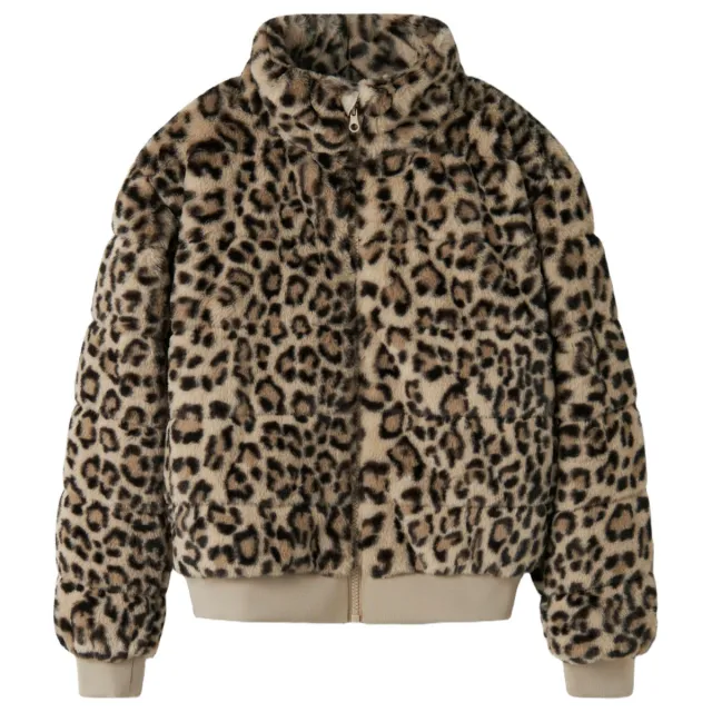 NAME IT NKFMILA jas panterprint beige, foto 2