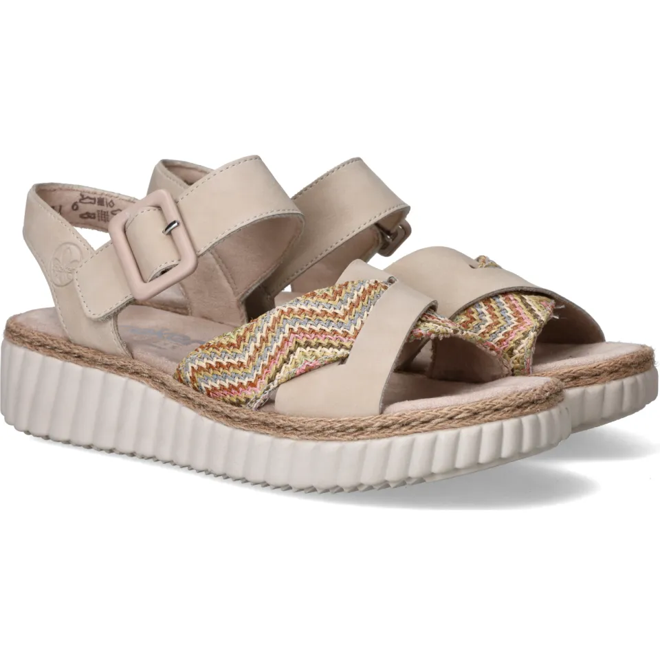 Rieker H-Leest sandalen beige, foto 3