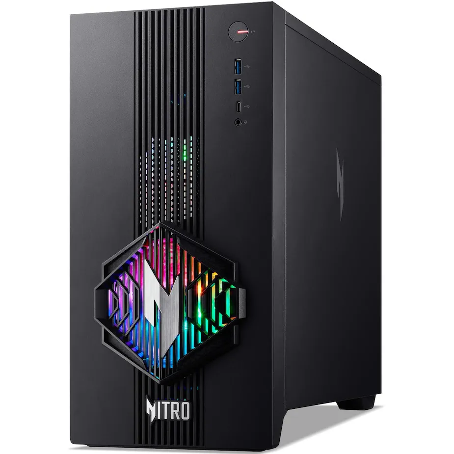 Acer Nitro N30-100 AR5960 desktopcomputer zwart, foto 3
