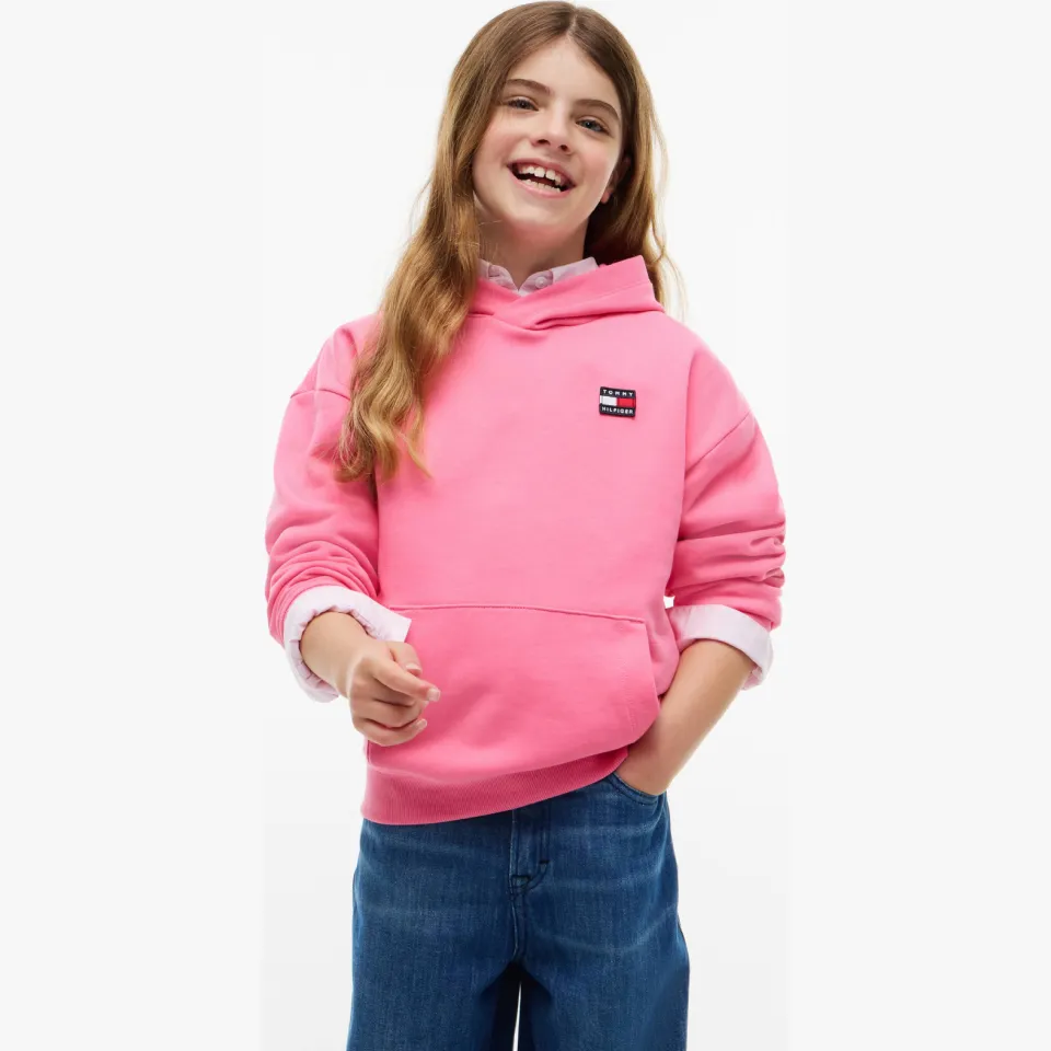 Tommy Hilfiger hoodie - roze, foto 7