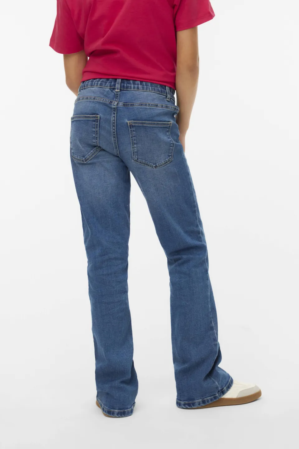 Vero Moda GIRL flared jeans VMRIVER medium blue denim, foto 6