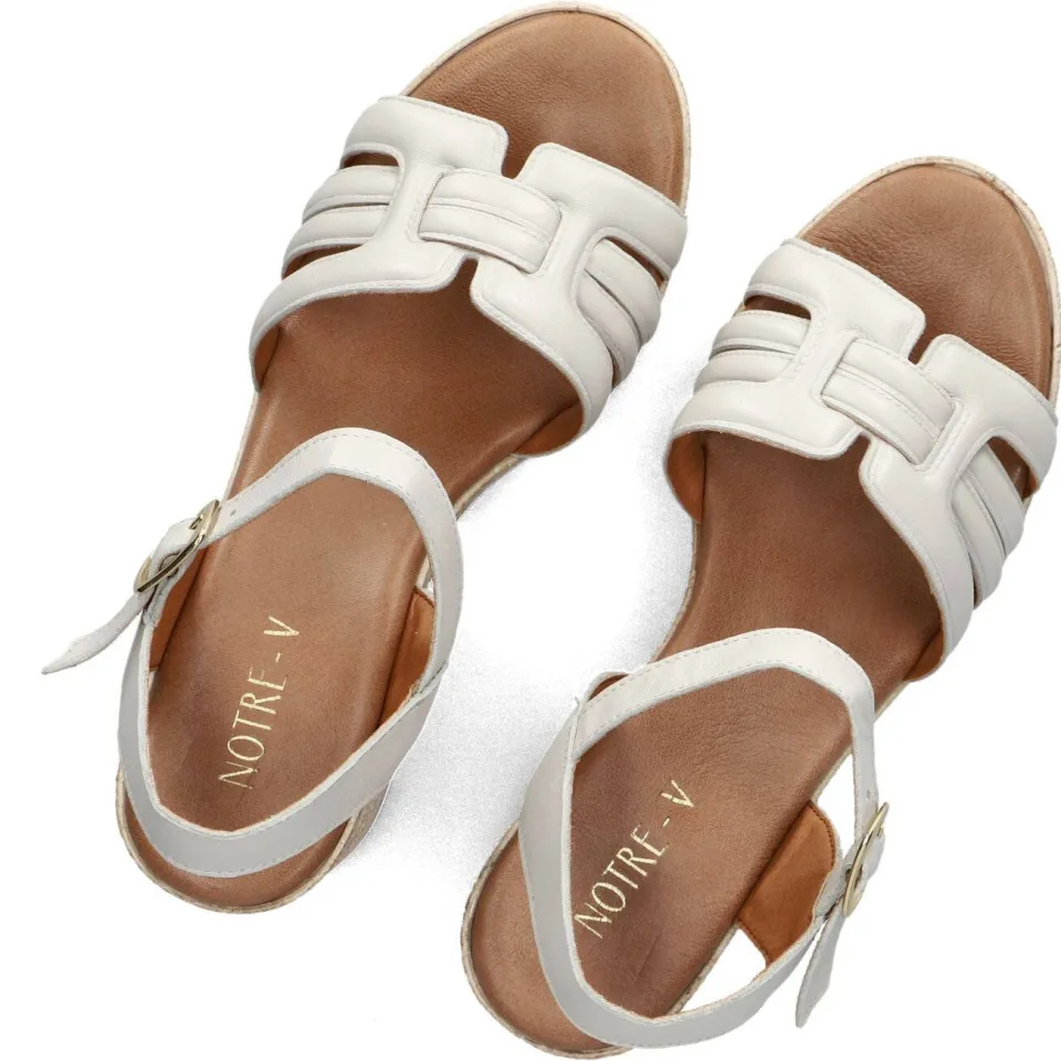 Notre-V Sandalen As-2000 Wit, foto 4