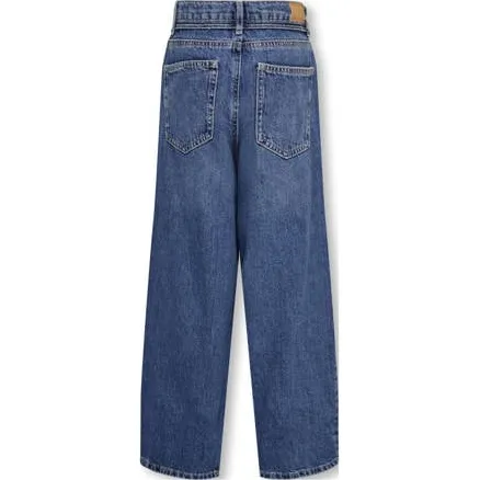Only Straight fit jeans van puur katoen, model 'GIANNA' blauw, foto 2