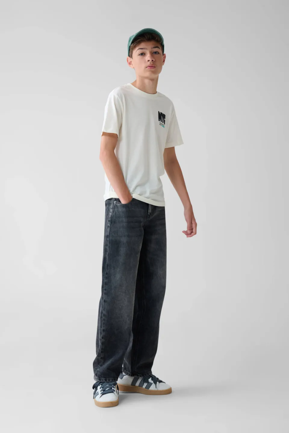 Shoeby baggy jeans - grey denim, foto 5