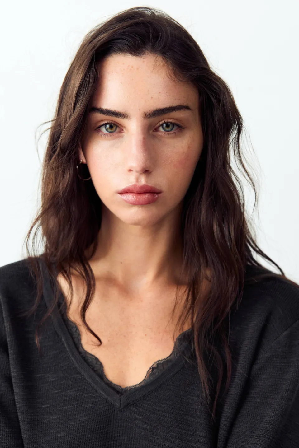 Mango gebreide top antraciet, foto 6
