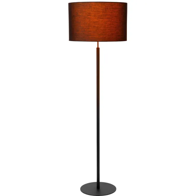 Lucide MAYA - Vloerlamp - Ø 45 cm - 1xE27 - Zwart Zwart, Goud