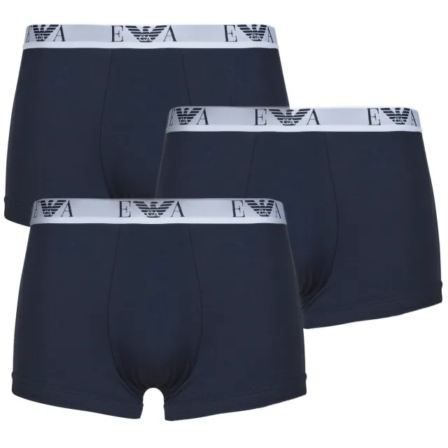 Emporio Armani Boxers Emporio Armani 3 PACK TRUNK AF14131 Blauw