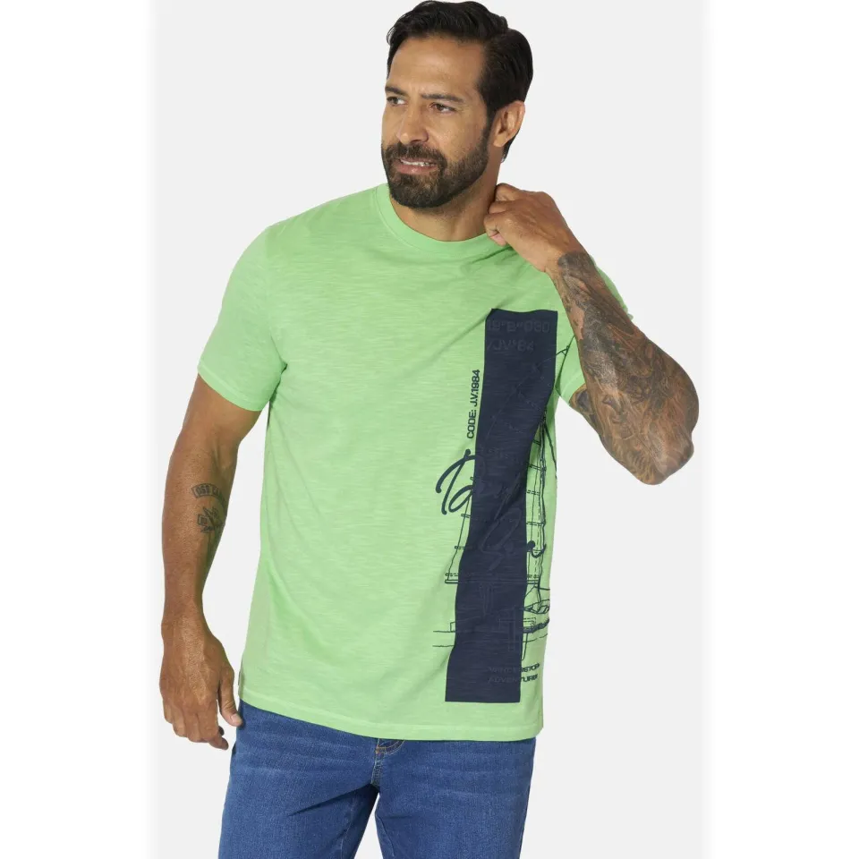 Jan Vanderstorm BALJAN T-shirt lichtgroen