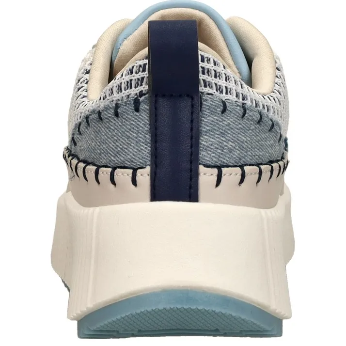 Sub55 lage sneakers licht blauw, foto 4