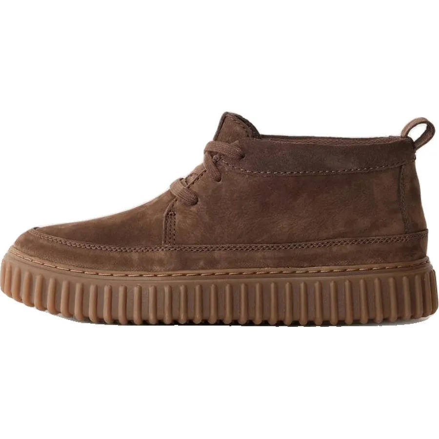 Clarks Torhill Lace Hi veterschoenen bruin, foto 2